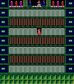 Thumbnail for a map of Phase 078 for the NES game Wrecking Crew.