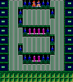 Thumbnail for a map of Phase 084 for the NES game Wrecking Crew.