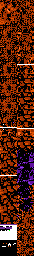 Thumbnail for a map of Battle Through A Living Starship for the NES game X-Men.