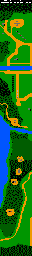 Thumbnail for a map of Area 01 for the NES game Xevious.