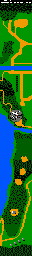 Thumbnail for a map of Area 09 for the NES game Xevious.