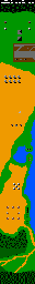 Thumbnail for a map of Area 10 for the NES game Xevious.