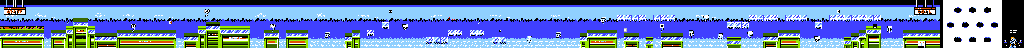Thumbnail for a map of Stage 2 for the NES game Yo! Noid.