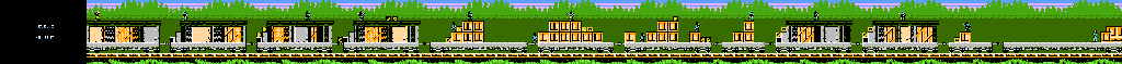 Thumbnail for a map of Level 3: Germany Area 1 for the NES game The Young Indiana Jones Chronicles.