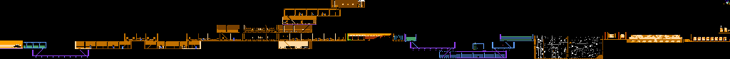 Thumbnail for a map of Ballacetine Castle for the NES game Ys III: Wanderers From Ys.