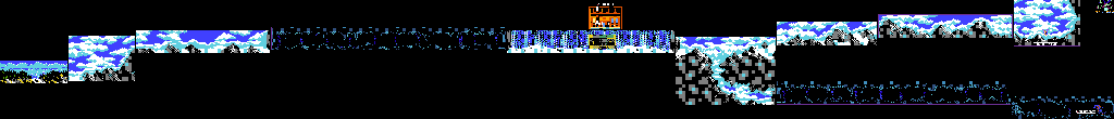 Thumbnail for a map of Eldam Mountains for the NES game Ys III: Wanderers From Ys.