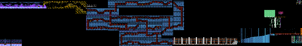 Thumbnail for a map of Galbalan's Island for the NES game Ys III: Wanderers From Ys.