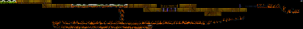 Thumbnail for a map of Ilvern Ruins for the NES game Ys III: Wanderers From Ys.