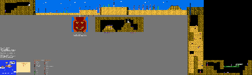 Thumbnail for a map of Chapter 2 Area 2 for the NES game Yume Koujou Doki Doki Panic.