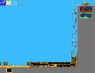 Thumbnail for a map of Chapter 6 Area 3 for the NES game Yume Koujou Doki Doki Panic.