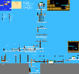 Thumbnail for a map of Chapter 7 Area 1 for the NES game Yume Koujou Doki Doki Panic.