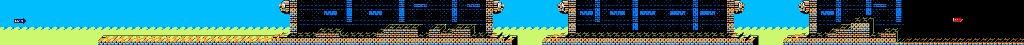 Thumbnail for a map of Stage 4 for the NES game Yume Penguin Monogatari.