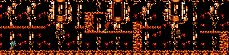 Thumbnail for a map of The Imposter's Hideout for the NES game Zen: Intergalactic Ninja.