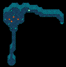 Thumbnail for a map of Chapter 2 Exit Cave for the NES game Zoda's Revenge: StarTropics II.