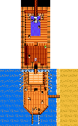 Thumbnail for a map of Chapter 3 Cleopatra's Barge for the NES game Zoda's Revenge: StarTropics II.