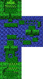 Thumbnail for a map of Chapter 3 Pitfall (1) for the NES game Zoda's Revenge: StarTropics II.