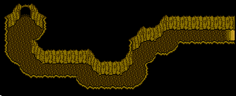 Thumbnail for a map of Chapter 5 Mine Tunnel (1) for the NES game Zoda's Revenge: StarTropics II.