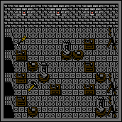 Thumbnail for a map of Chapter 6 Back Room for the NES game Zoda's Revenge: StarTropics II.
