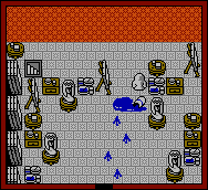 Thumbnail for a map of Chapter 6 Leonardo's Studio for the NES game Zoda's Revenge: StarTropics II.