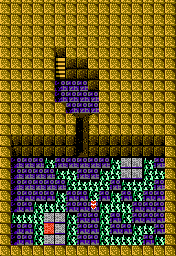 Thumbnail for a map of Chapter 6 Pitfall (3) for the NES game Zoda's Revenge: StarTropics II.