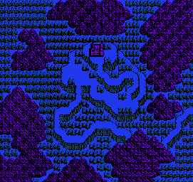 Thumbnail for a map of Chapter 7 Overworld for the NES game Zoda's Revenge: StarTropics II.
