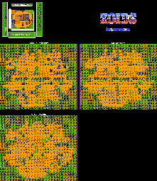 Thumbnail for a map of 7: Boundless Sands for the NES game Zoids: Mokushiroku.