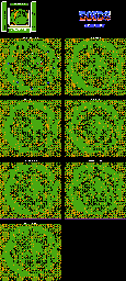 Thumbnail for a map of 9: The Isolated Mountain Land for the NES game Zoids: Mokushiroku.