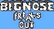Title screen for the NES game Big Nose Freaks Out.