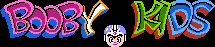 Title screen for the NES game Booby Kids.