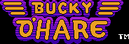 Title screen for the NES game Bucky O'Hare.