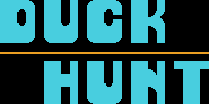 Title screen for the NES game Duck Hunt.