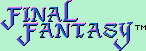 Title screen for the NES game Final Fantasy.