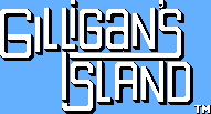 Title screen for the NES game Gilligan's Island.
