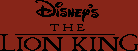 Title screen for the NES game The Lion King.