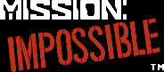 Title screen for the NES game Mission: Impossible.