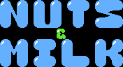 Title screen for the NES game Nuts & Milk.