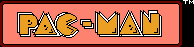 Title screen for the NES game Pac-Man.