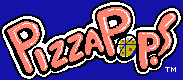 Title screen for the NES game Pizza Pop!.