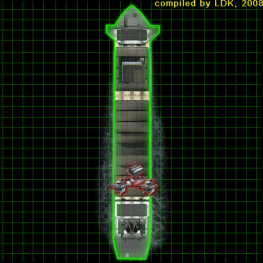Command & Conquer: Renegade Mission 05: Stowaway (In-Game Map)