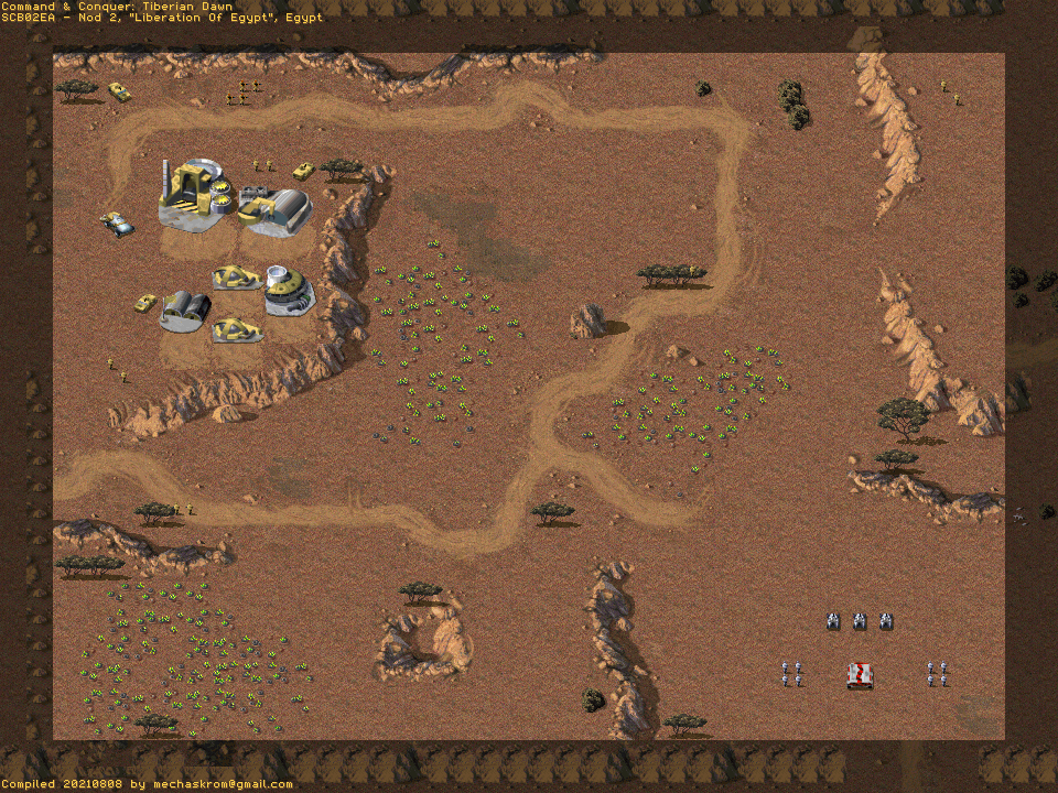 Command & Conquer: Tiberian Dawn Nod SCB02EA - Liberation Of Egypt