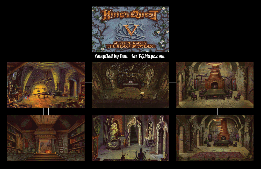 Jeu vidéo Kings Quest V / 5 disquette 5 1/4 PC / IBM