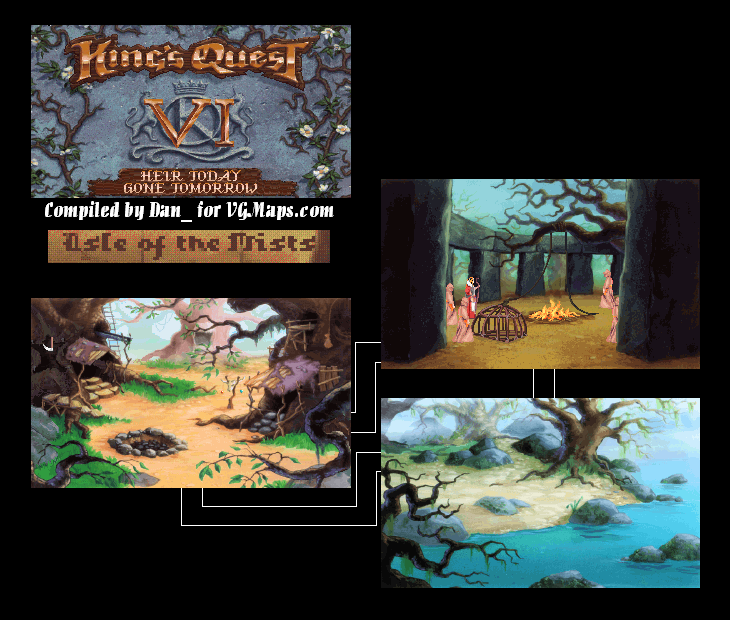 King's Quest VI 6 *French* *Français* - Vintage Sierra PC