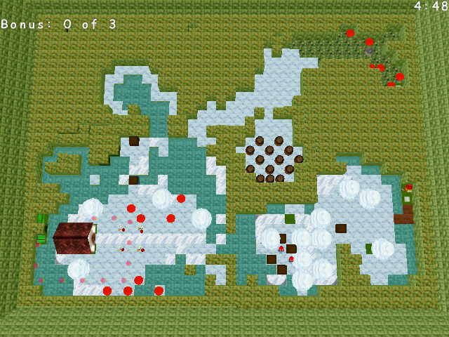 Map of Deluxe Qookie's Cottage: Home Is Where The Snow Isn't for the PC game Return Of The Phantom.