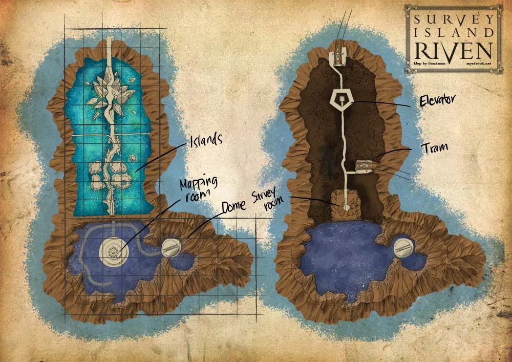 Riven: The Sequel to Myst Survey Island