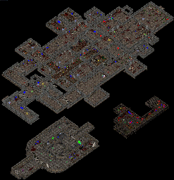 Thumbnail for a map of Level 02 for the PC game Alien Shooter 2: Reloaded.