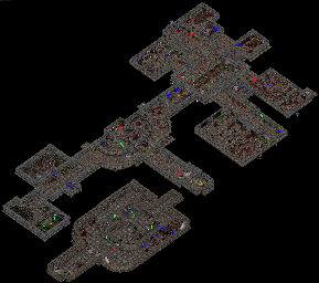 Thumbnail for a map of Level 03 for the PC game Alien Shooter 2: Reloaded.