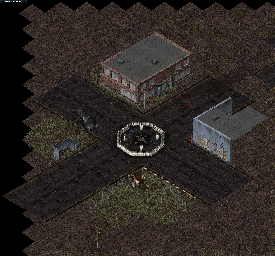 Thumbnail for a map of Survive Gunstand 01 for the PC game Alien Shooter 2: Reloaded.