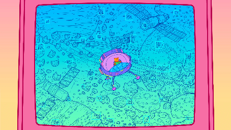 Thumbnail for a map of 1980 Cateroids for the PC game An Arcade Full Of Cats.