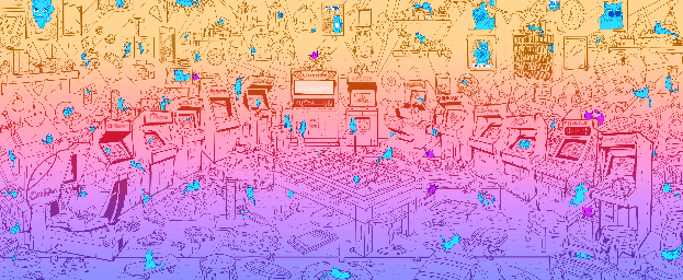 Thumbnail for a map of 1990 Arcade for the PC game An Arcade Full Of Cats.