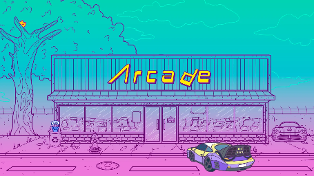 Thumbnail for a map of 1995 Entrance for the PC game An Arcade Full Of Cats.